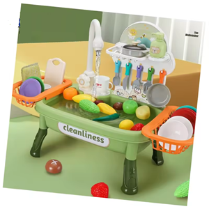 اسباب بازی سینک ظرفشویی پایه دار کودک Fun Kitchen Sink_اسباب بازی لوازم آشپزخانه